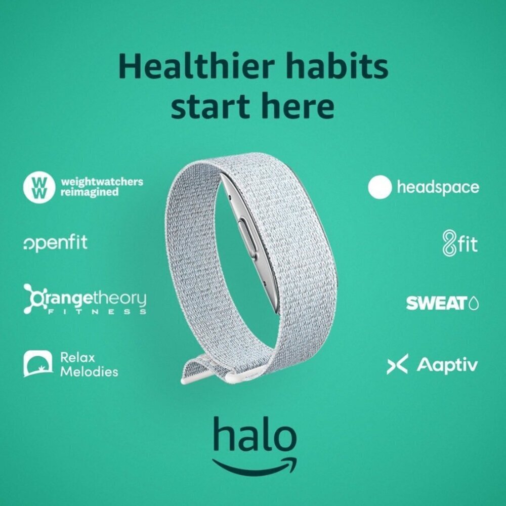 Amazon Halo Health Fitness tracker silver M - Picture 6 of 10